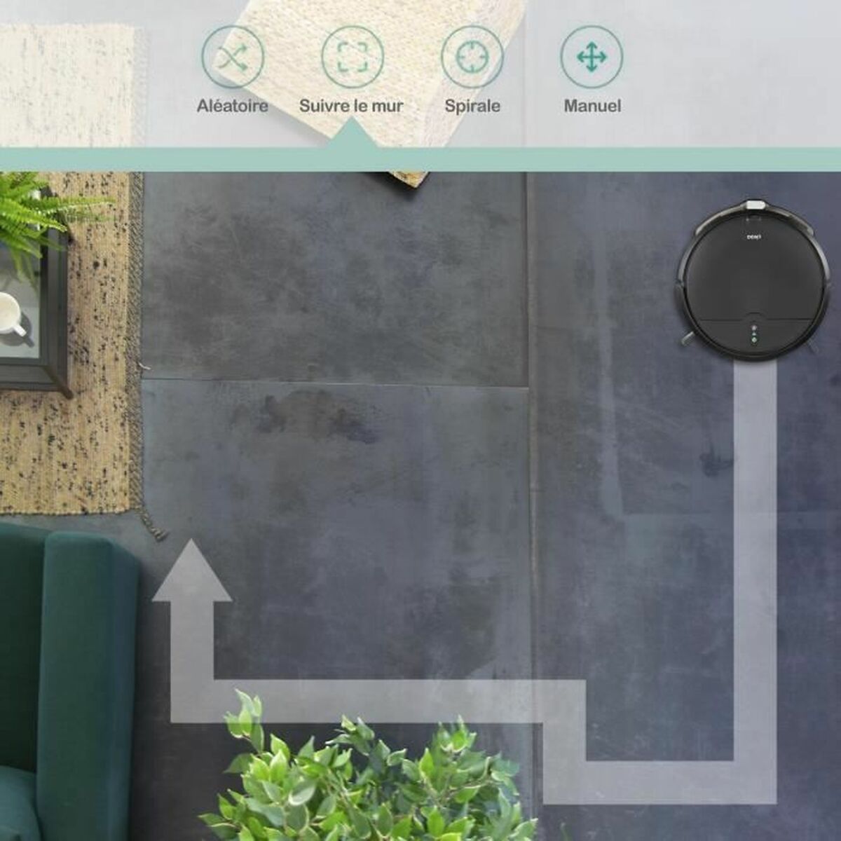 Robot Aspirator Livoo DOH145 WASH'UP