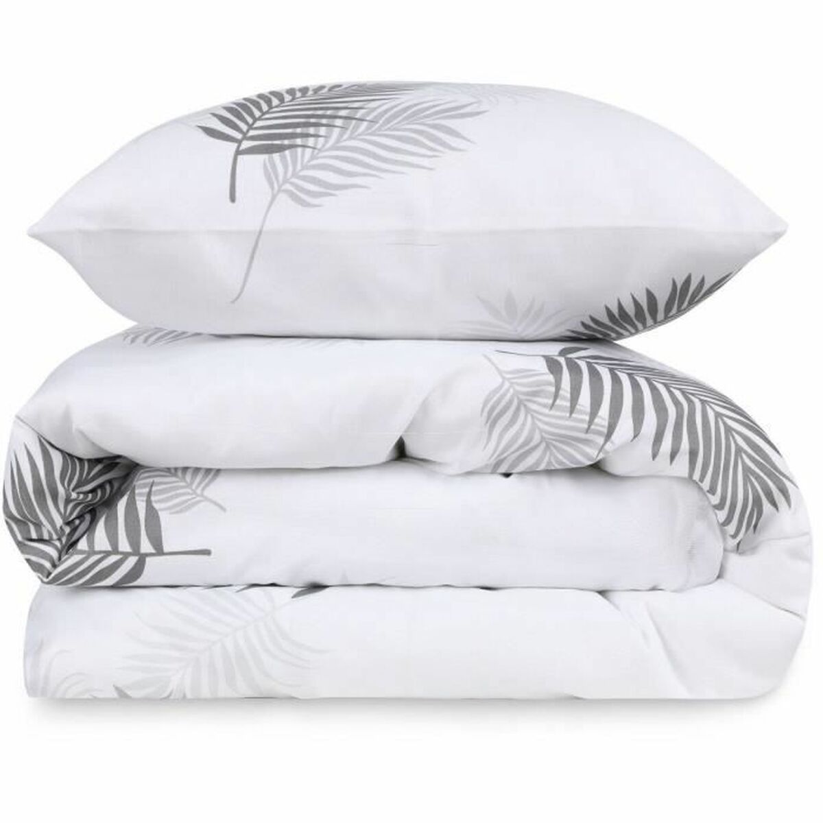 Set husă de pătură Gri Pat 200 3 Piese