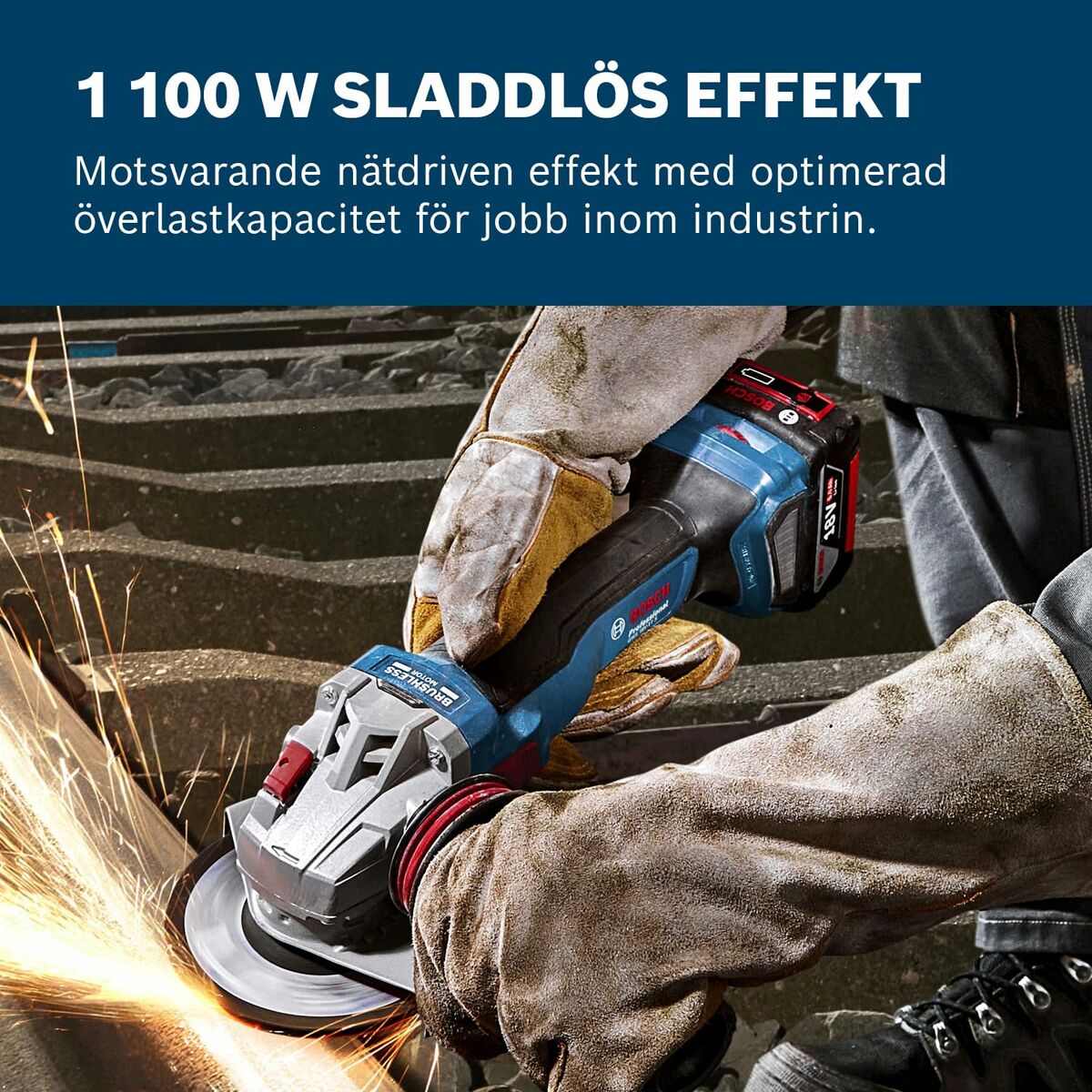 Polizor unghiular BOSCH GWS 18V-11 1100 W