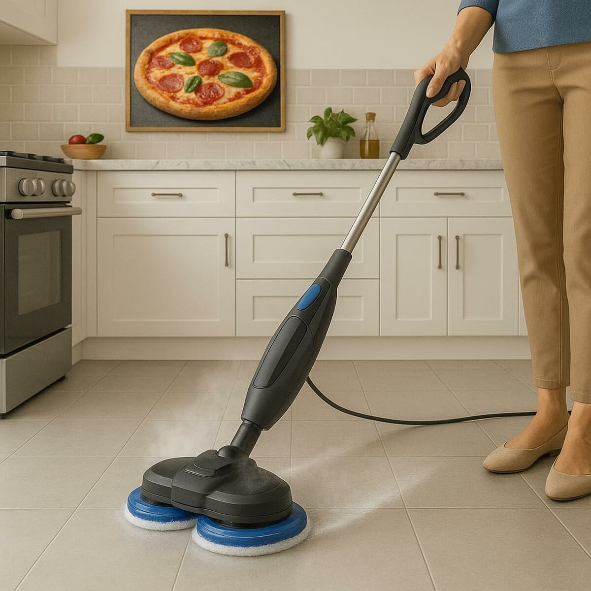 Mop cu Abur EZIclean STEAM WAVE 360 1200 W