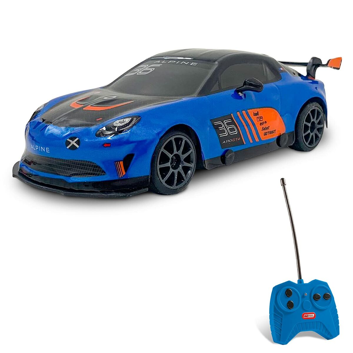 Mașină Radio Control Mondo Alpine A110 GT4 Albastru Turquoise