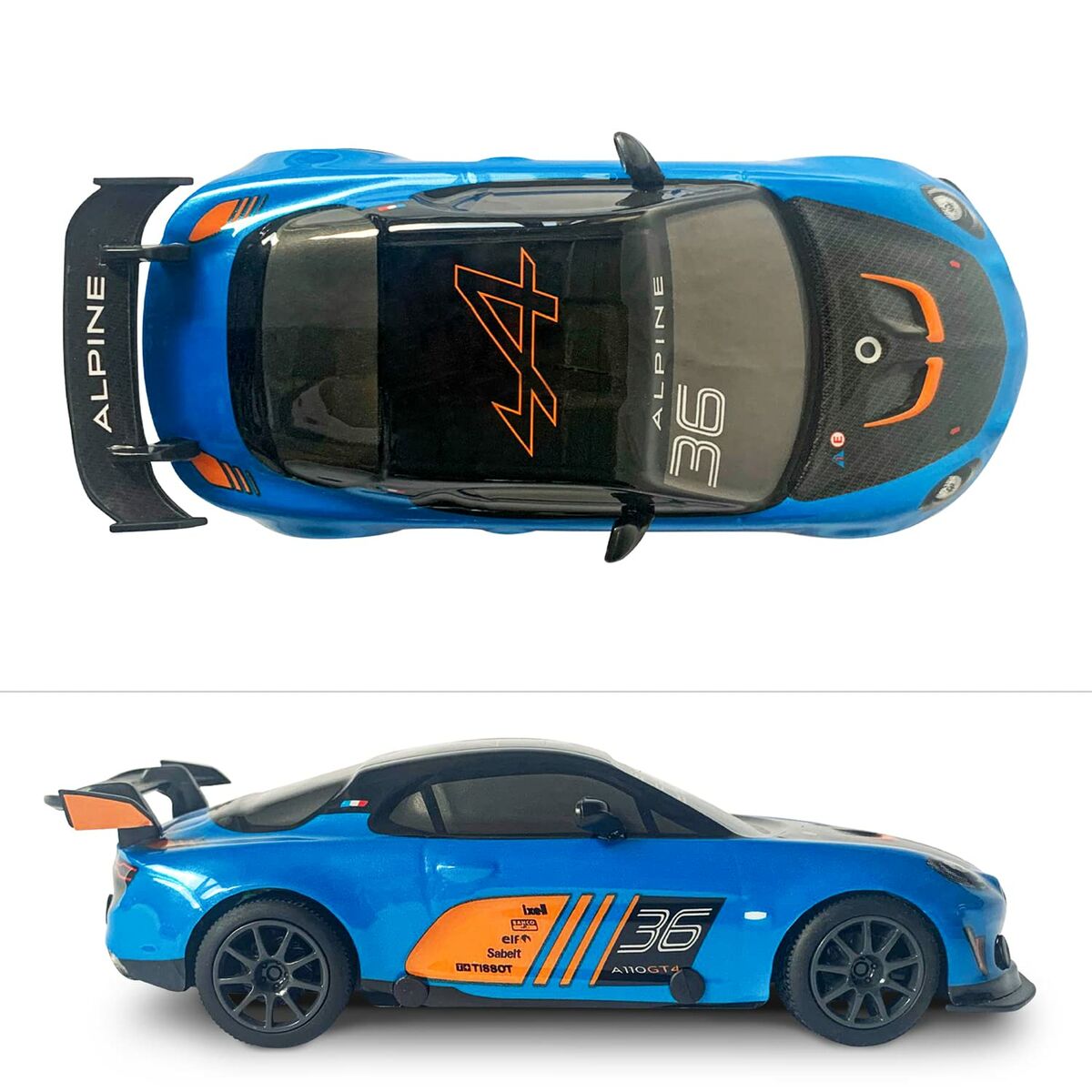 Mașină Radio Control Mondo Alpine A110 GT4 Albastru Turquoise
