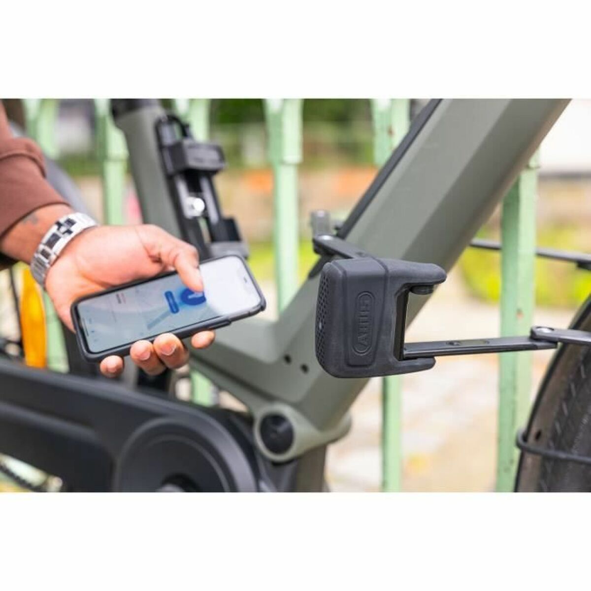 Lacăt antifurt cu alarmă ABUS