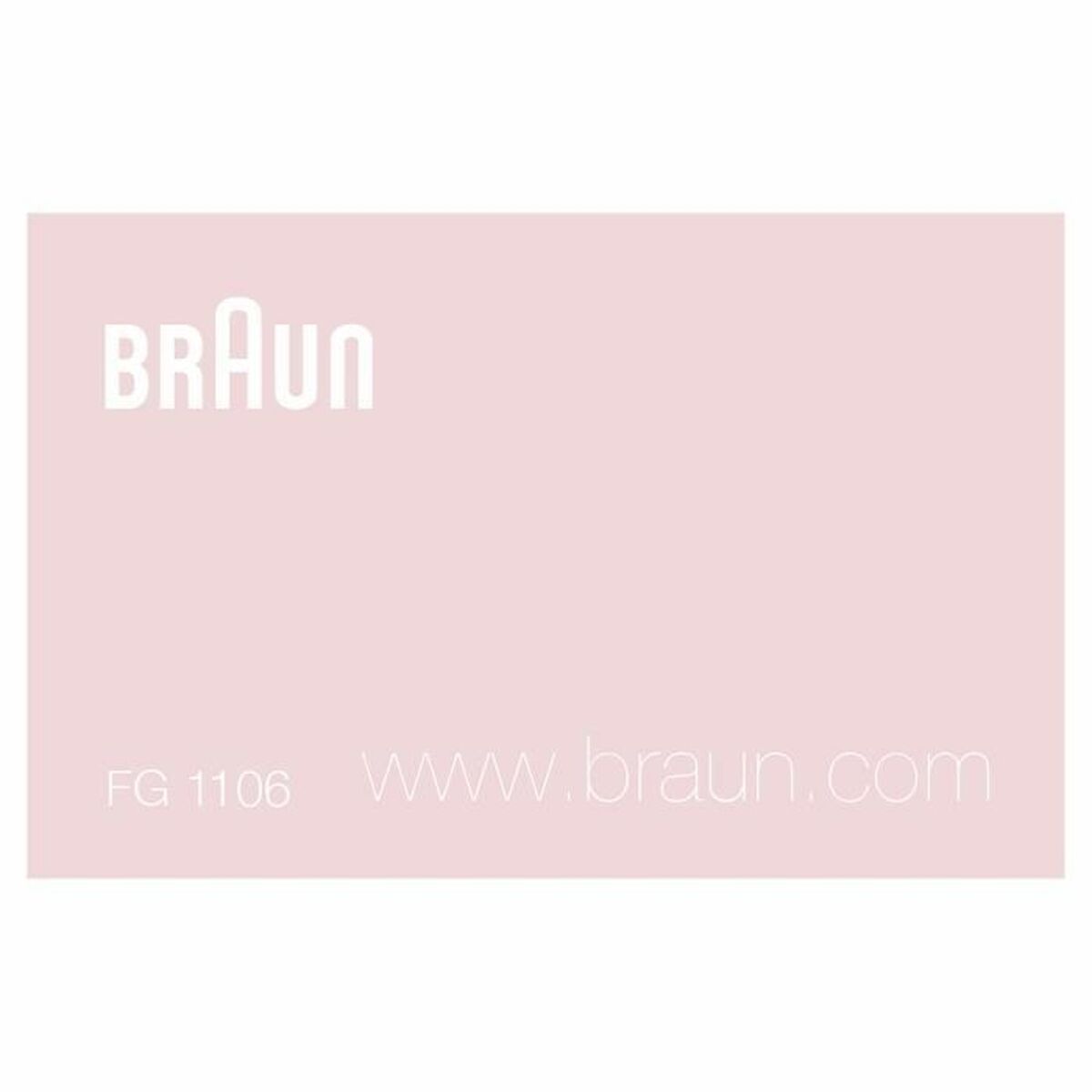Epilator Electric Braun FG1106 Oțel inoxidabil