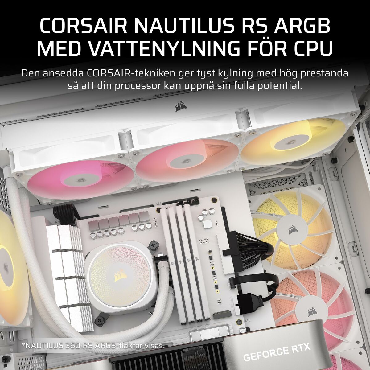 Set de răcire lichidă Corsair NAUTILUS 240 RS ARGB