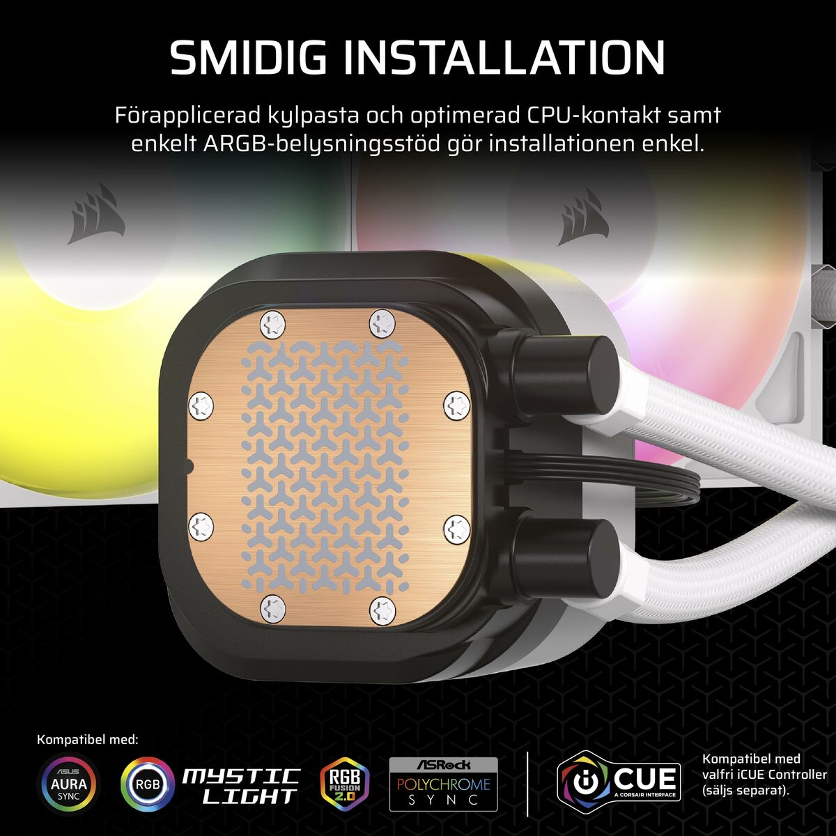 Set de răcire lichidă Corsair NAUTILUS 240 RS ARGB