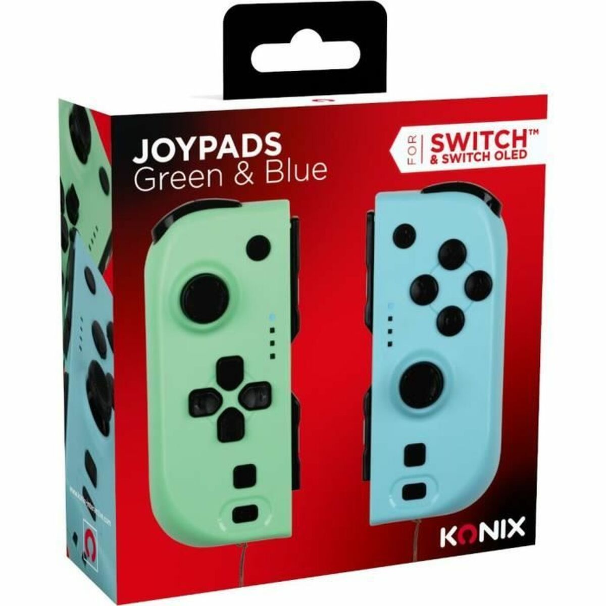 Telecomandă Jocuri Gaming KONIX NINTENDO SWITCH Albastru Nintendo Switch