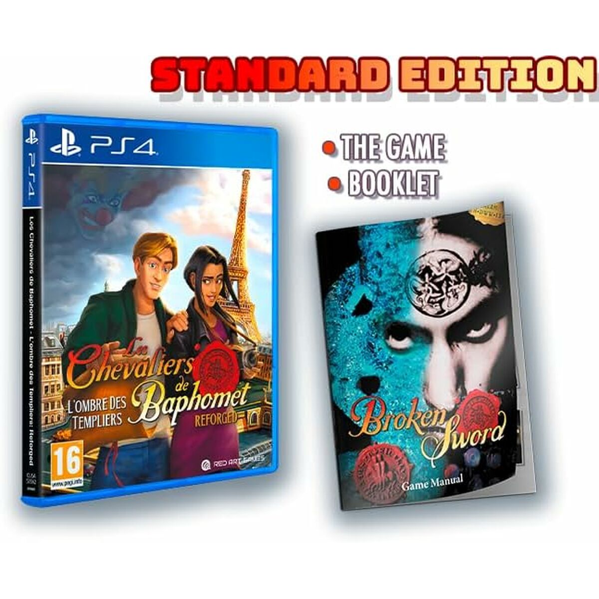 Joc video PlayStation 4 Just For Games LES CHEVALIERS DE BAPHOMET