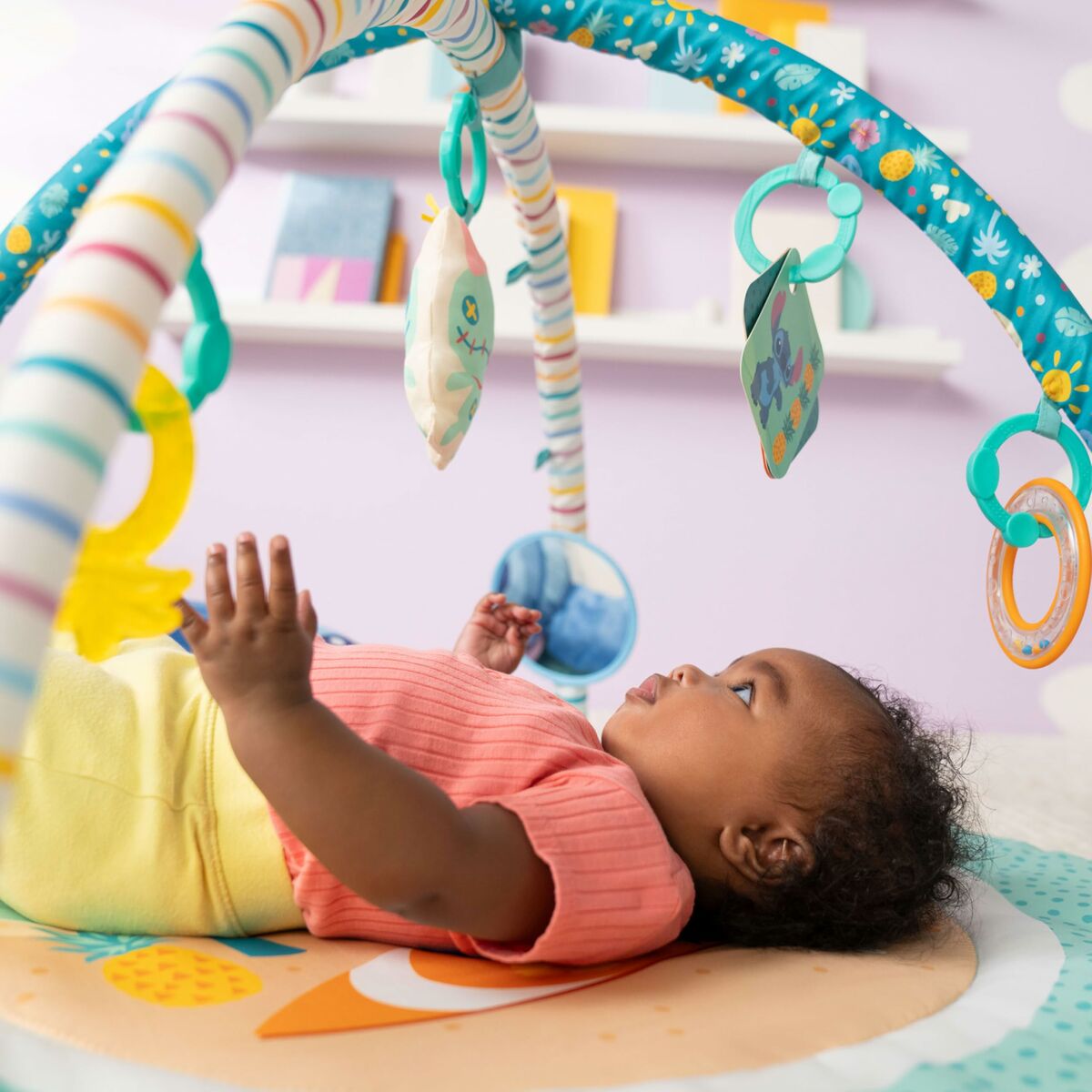 Saltea de joacă Stitch 45,5 x 81,2 x 114 cm Multicolor