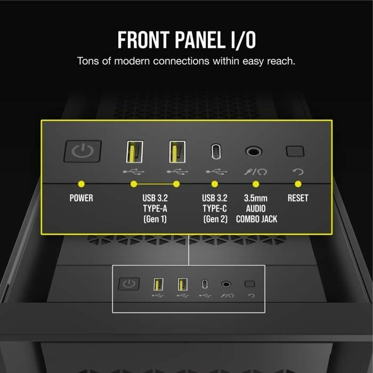 Unitate Semi-tower ATX Corsair Negru