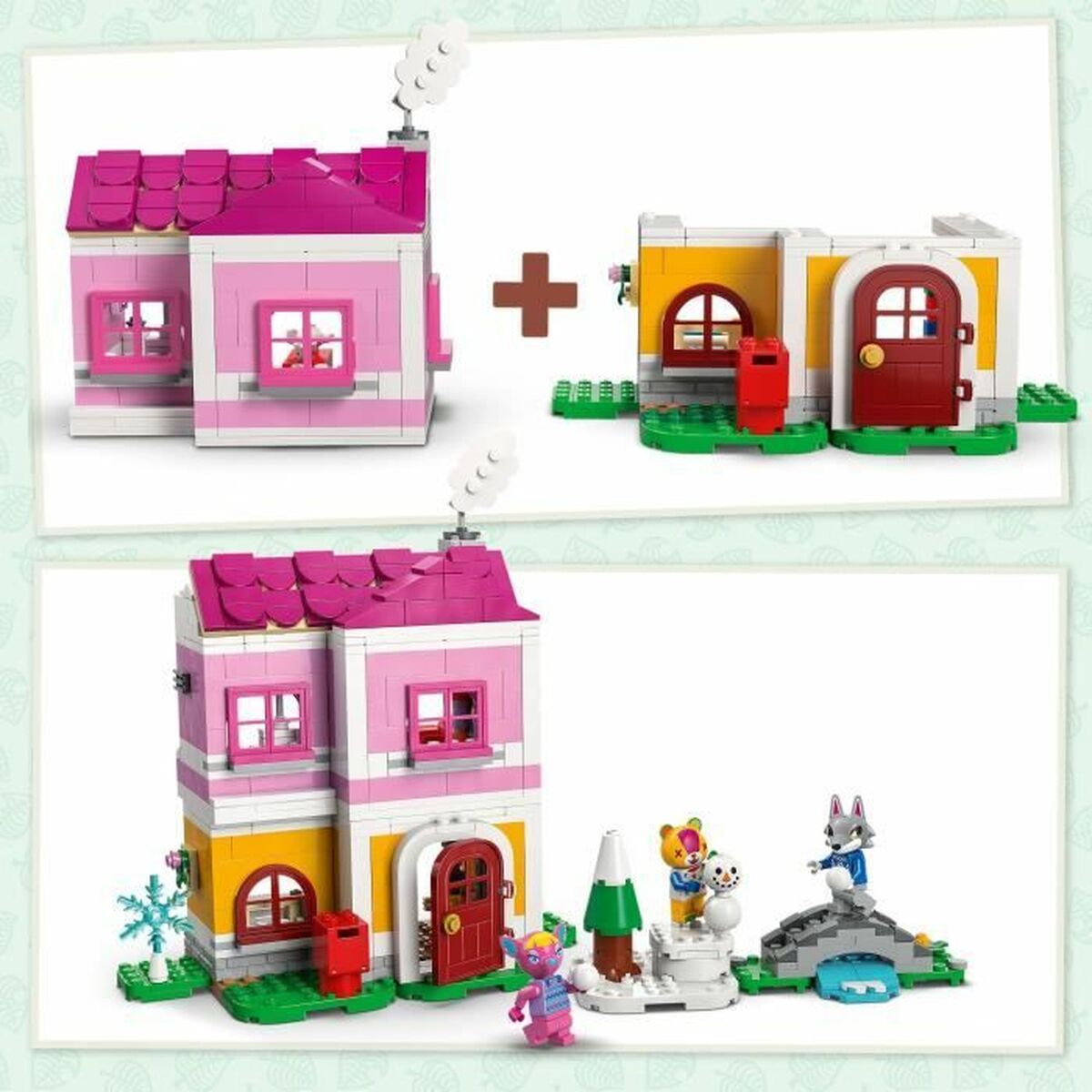 Set de Construcție Lego 77057 Animal Crossing Seasons 814 Piese