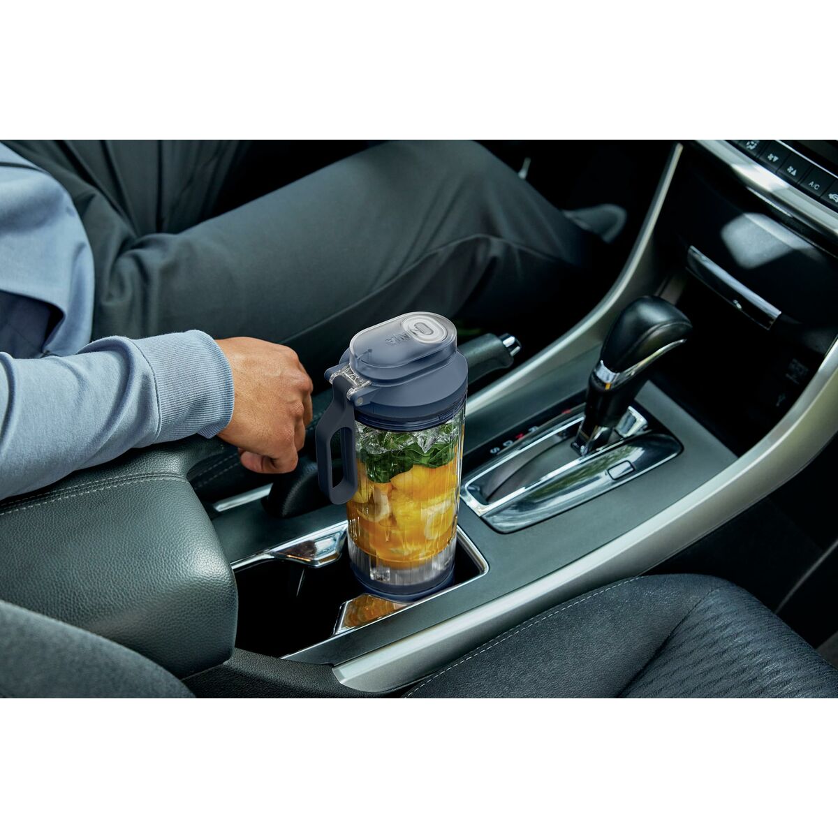 Mixer cu Pahar NINJA Albastru 570 ml