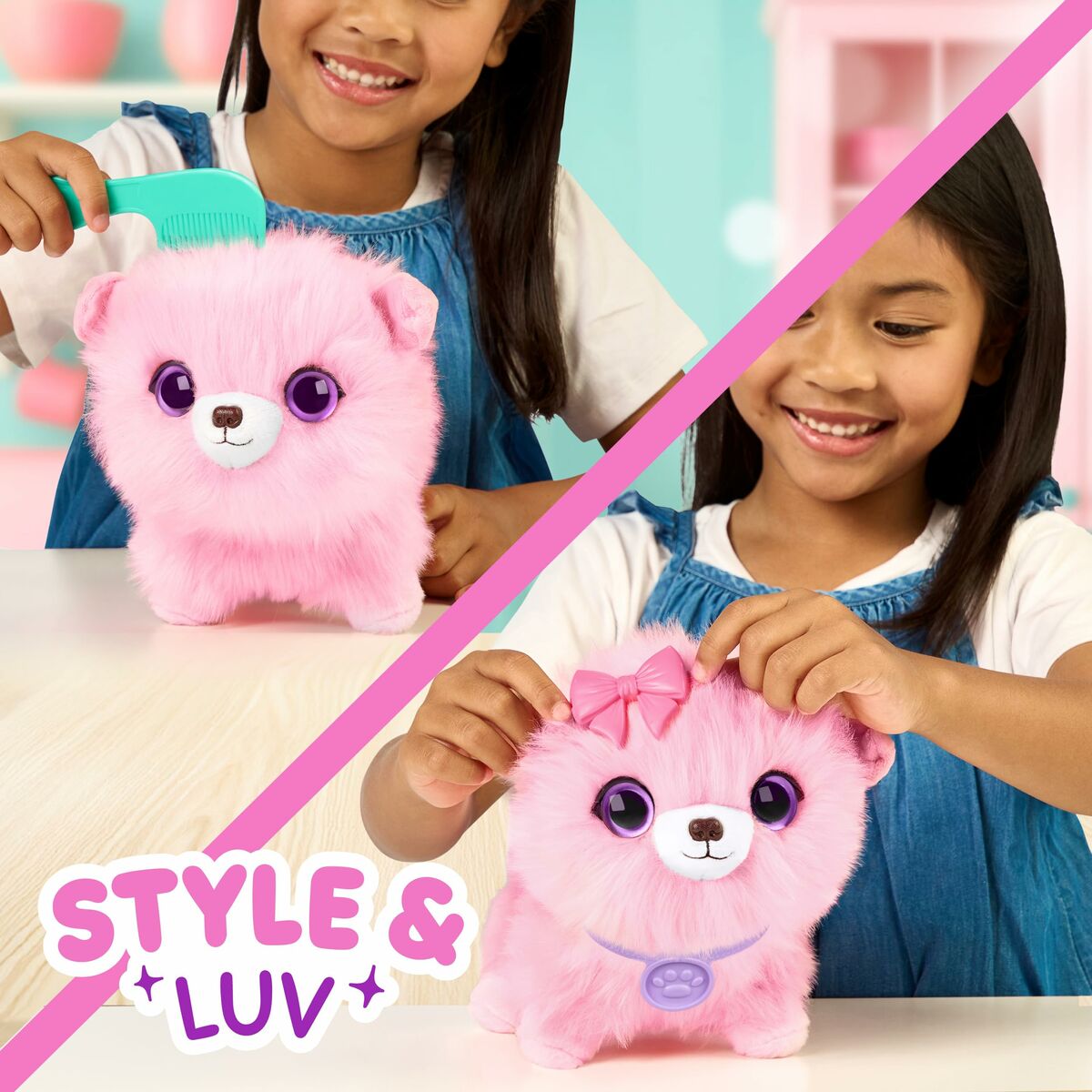 Jucărie de Pluș Moose Toys Roz Plastic