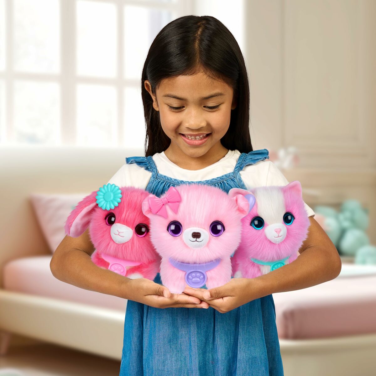 Jucărie de Pluș Moose Toys Roz Plastic