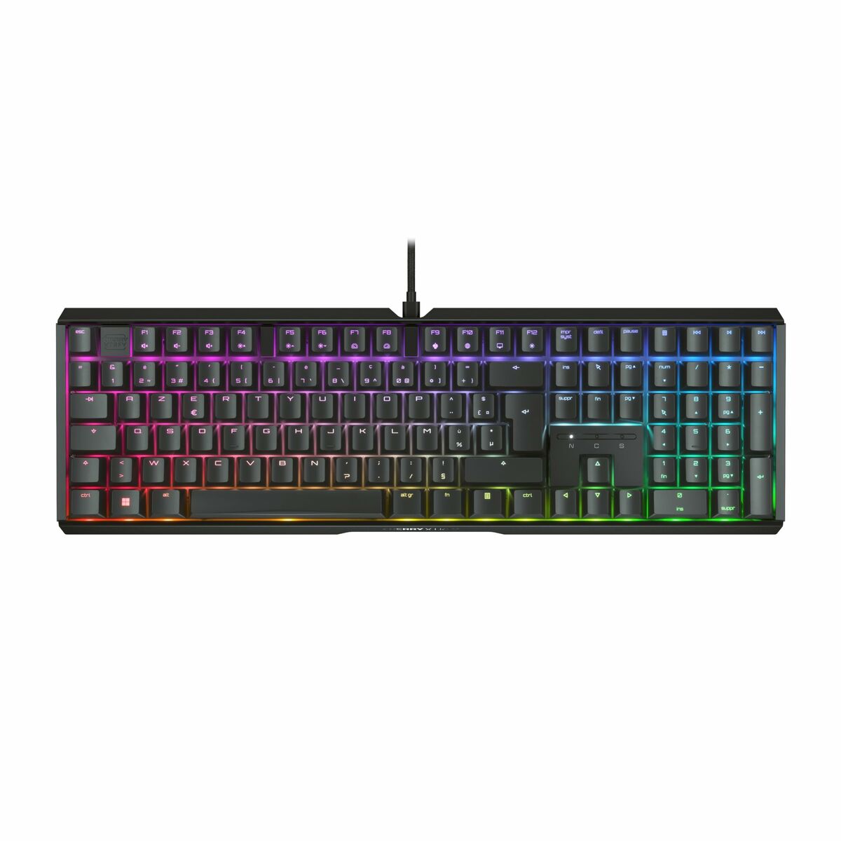 Tastatură Cherry Negru AZERTY