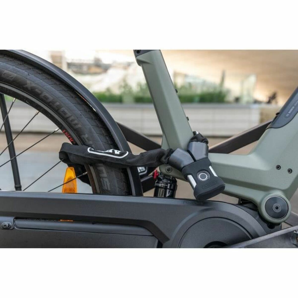 Lacăt antifurt cu alarmă ABUS