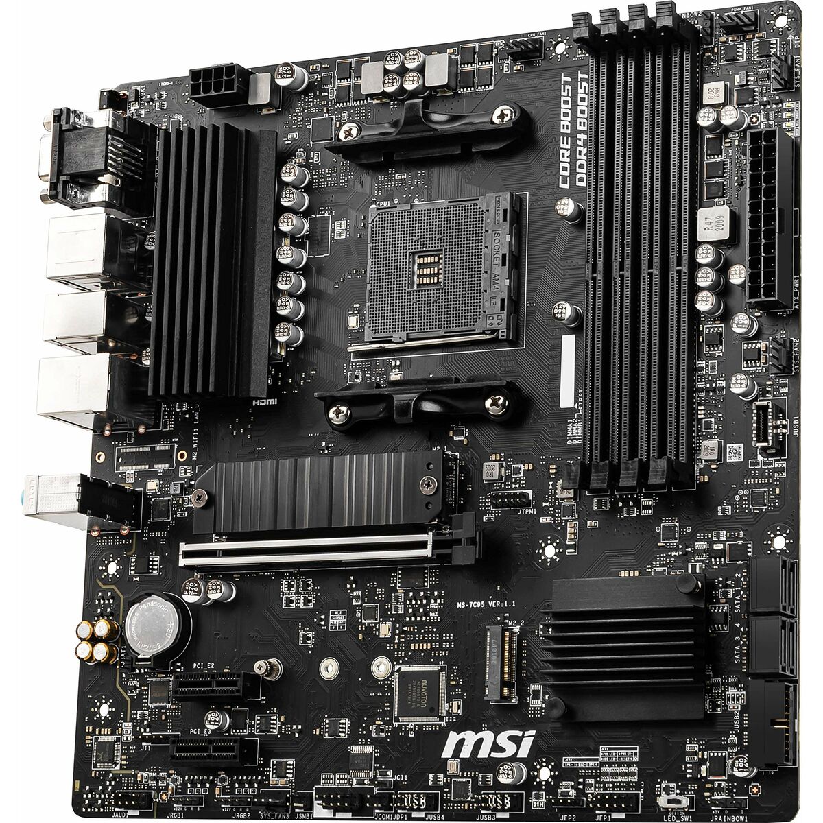 Placă de Bază MSI B550M PRO-VDH AMD B550 AMD AMD AM4