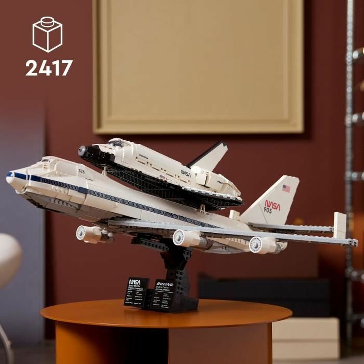 Set de Construcție Lego 10360 Shuttle Carrier Aircraft 2417 Piese