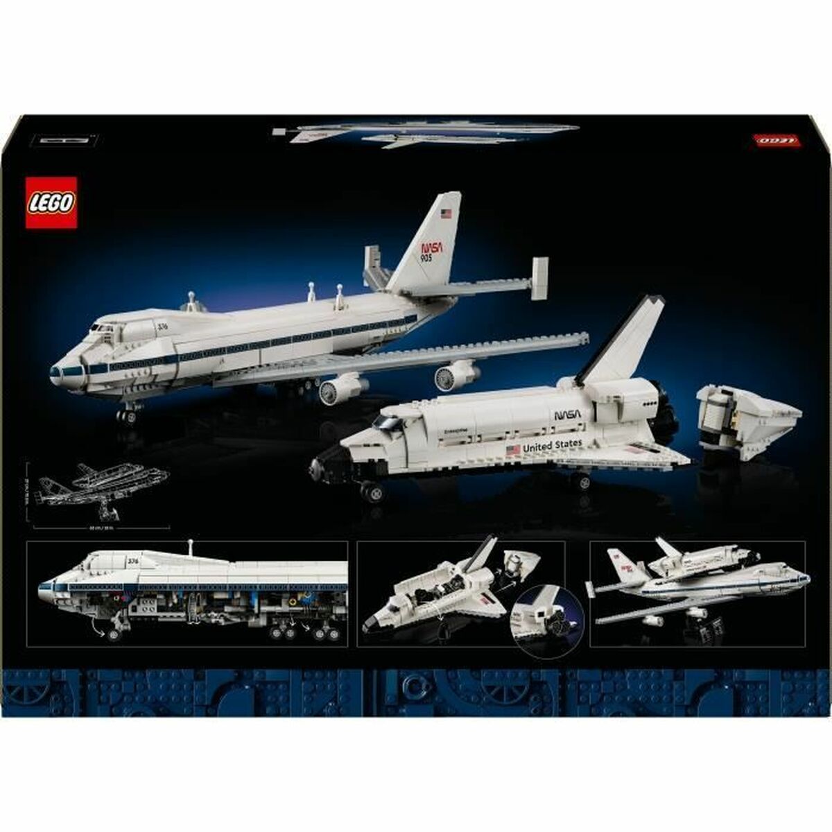 Set de Construcție Lego 10360 Shuttle Carrier Aircraft 2417 Piese