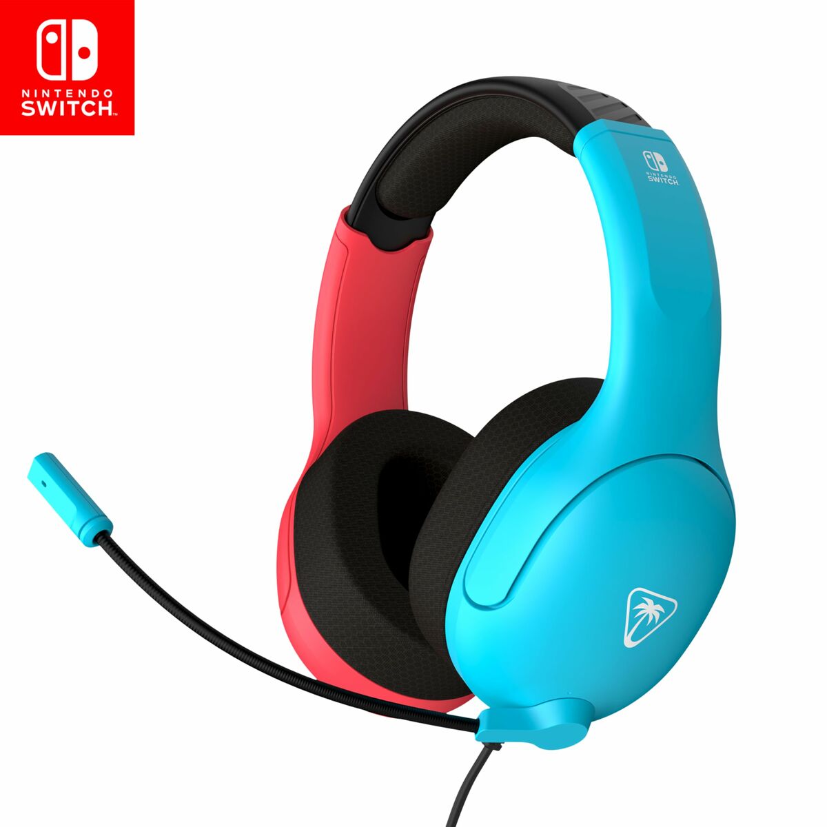 Căști cu Microfon Turtle Beach NEON BLUE & RED SWITCH 2