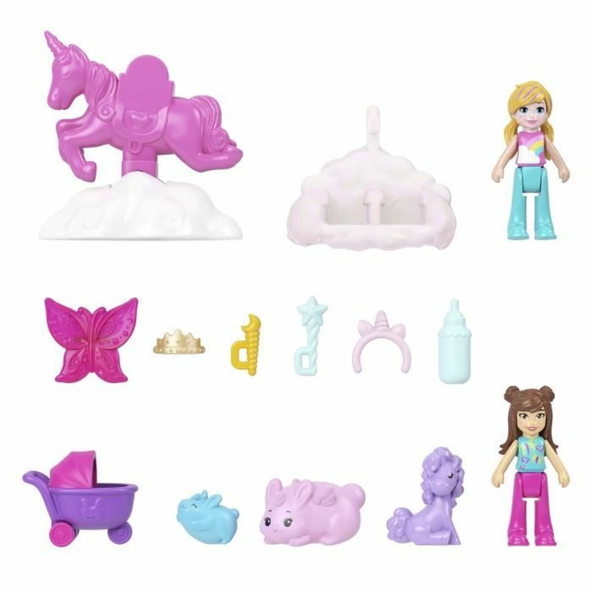 Playset Polly Pocket 16 Piese