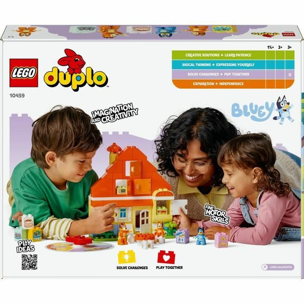 Set de Construcție Lego DUPLO 10459 Bluey's Family House with Memory 83 Piese