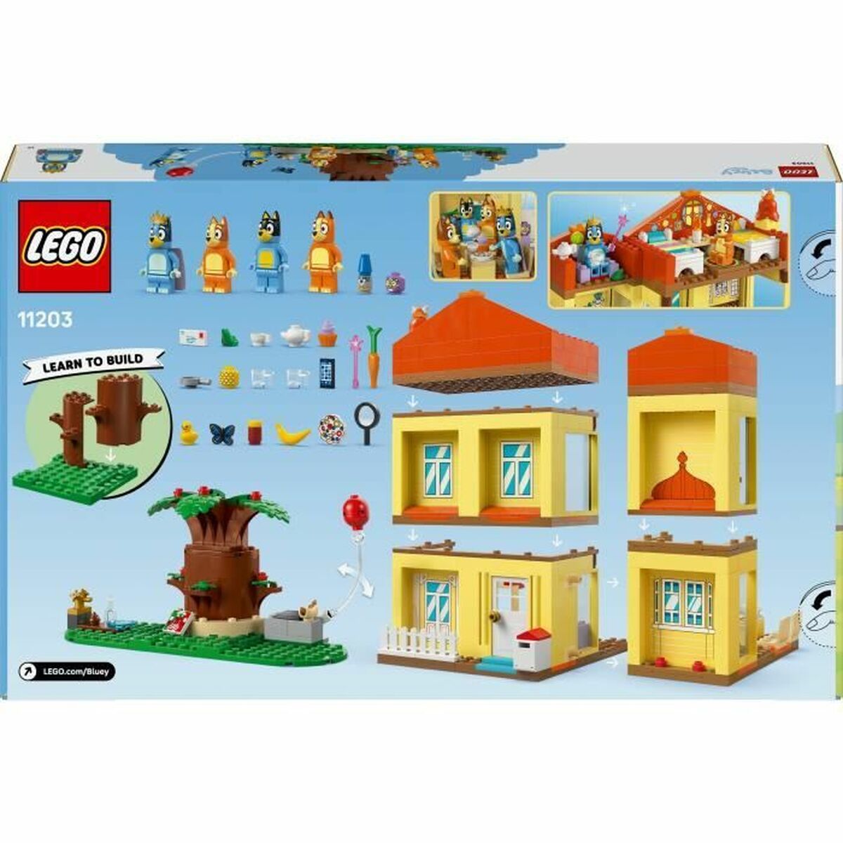 Set de Construcție Lego 11203 Bluey's Family House 382 Piese