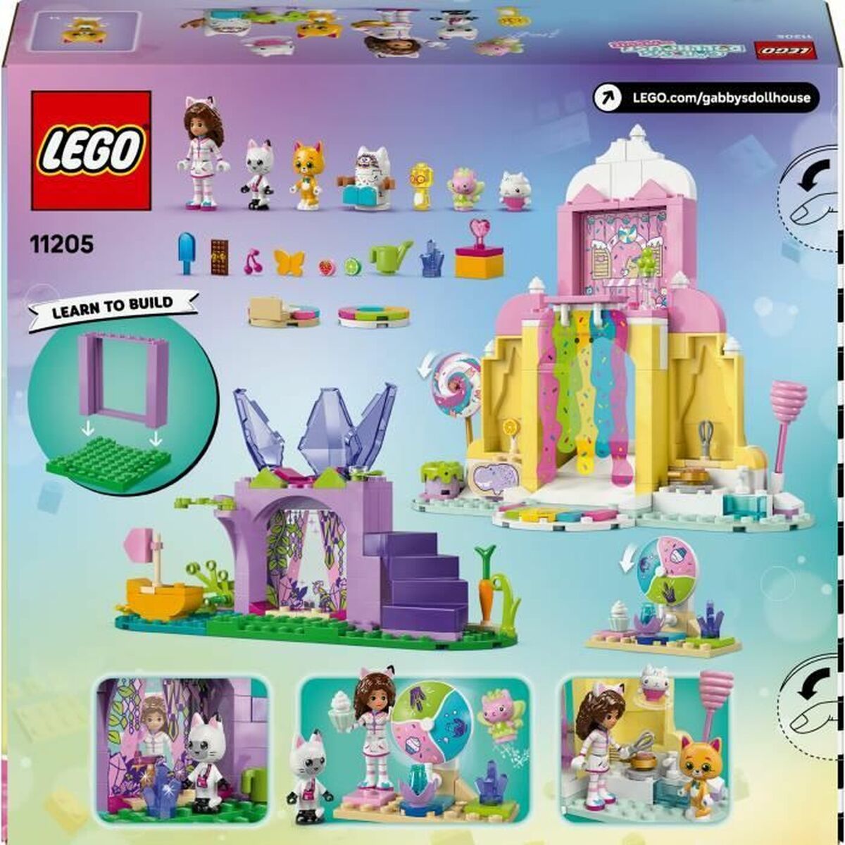 Set de Construcție Lego 11205 Sweet Treat Mountain and Kitty Garden 263 Piese