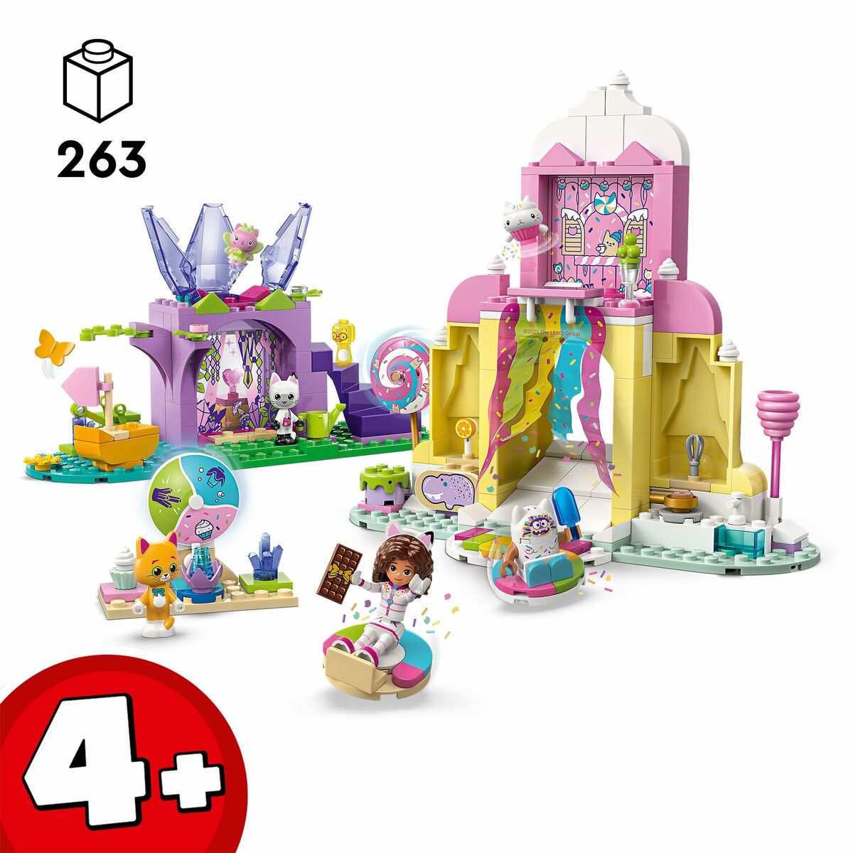 Set de Construcție Lego 11205 Sweet Treat Mountain and Kitty Garden 263 Piese