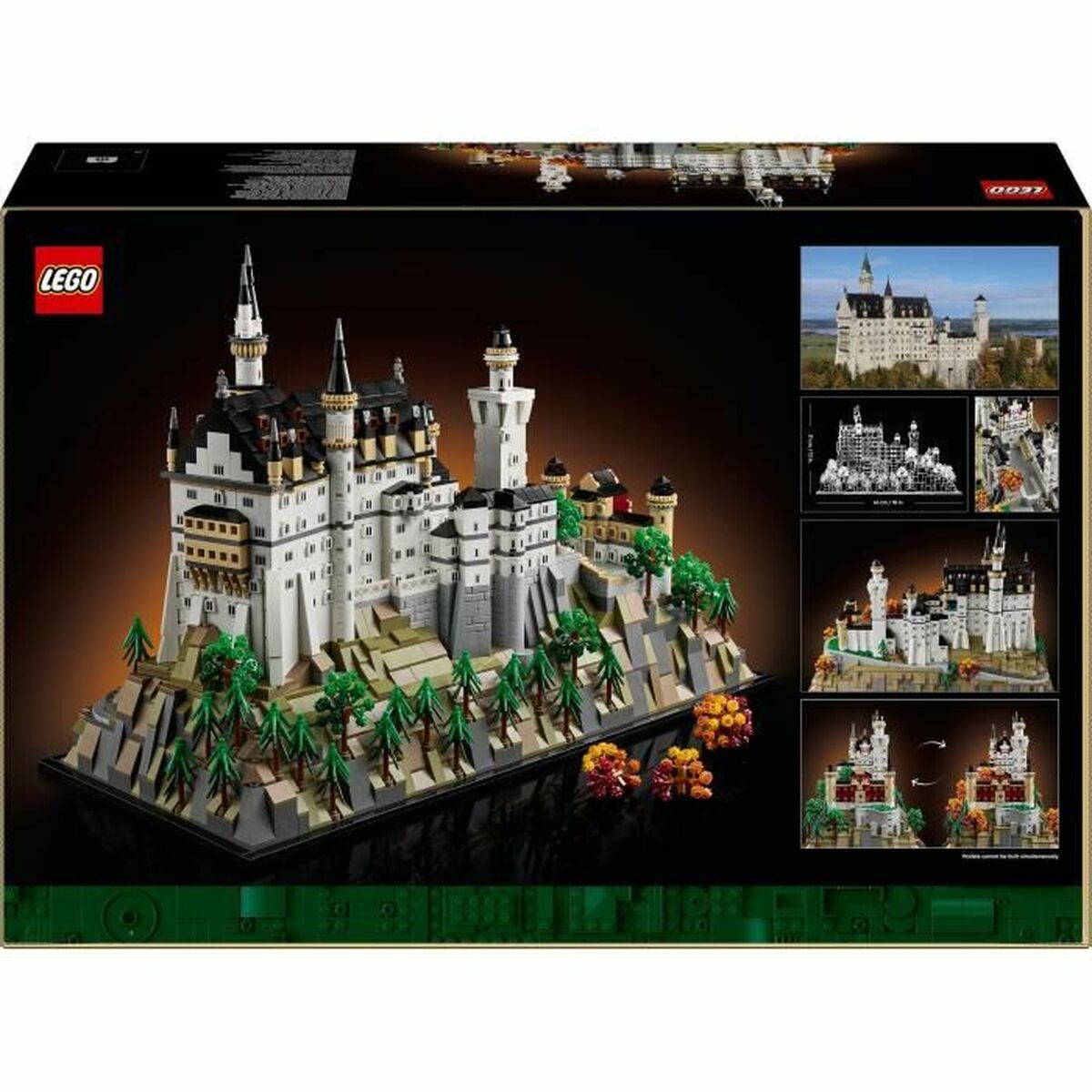 Set de Construcție Lego 21063 Neuschwanstein Castle 3455 Piese