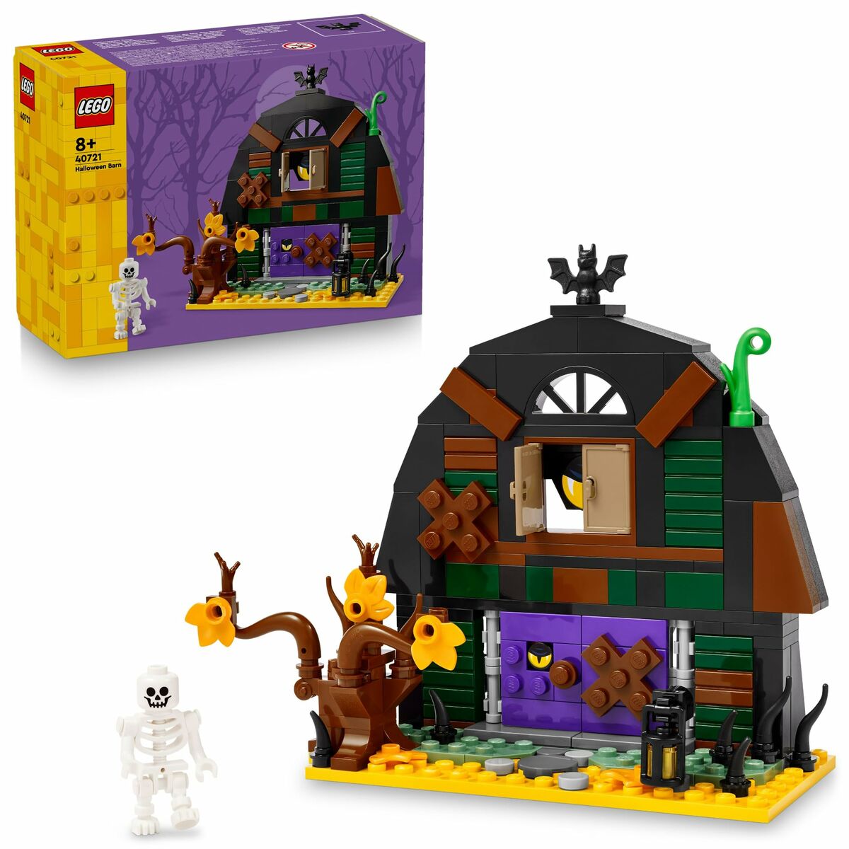 Set de Construcție Lego 40721 Halloween Barn 205 Piese