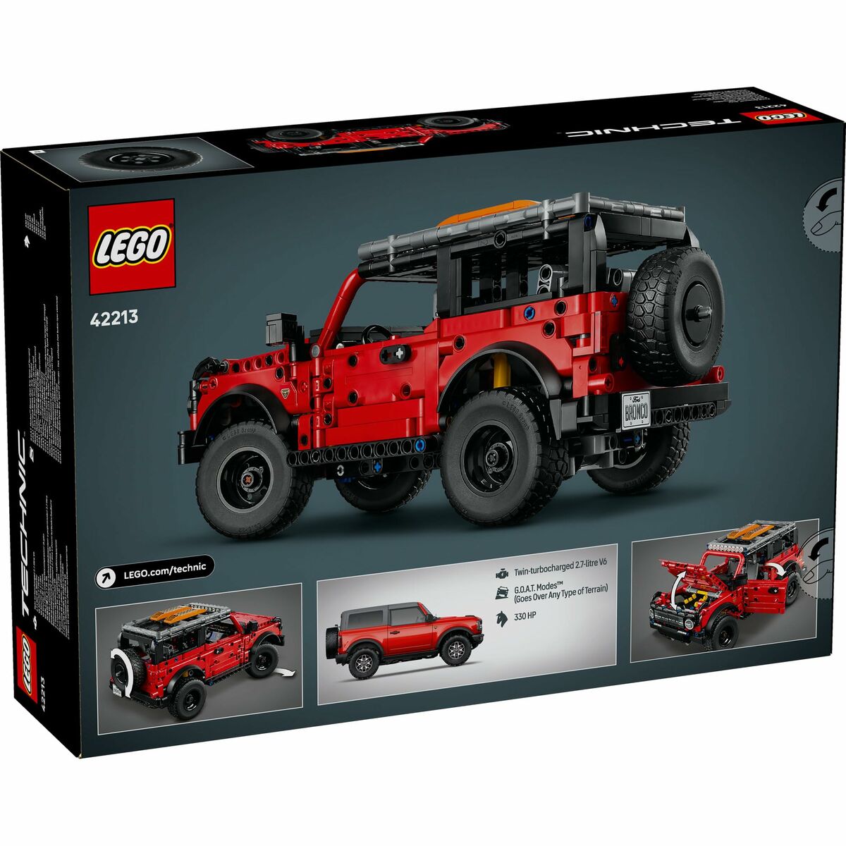 Set de Construcție Lego 42213 Ford Bronco SUV 943 Piese