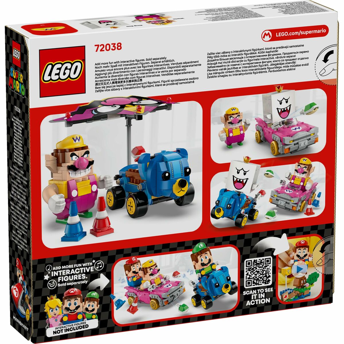 Set de Construcție Lego 72038 Wario and King Boo 512 Piese