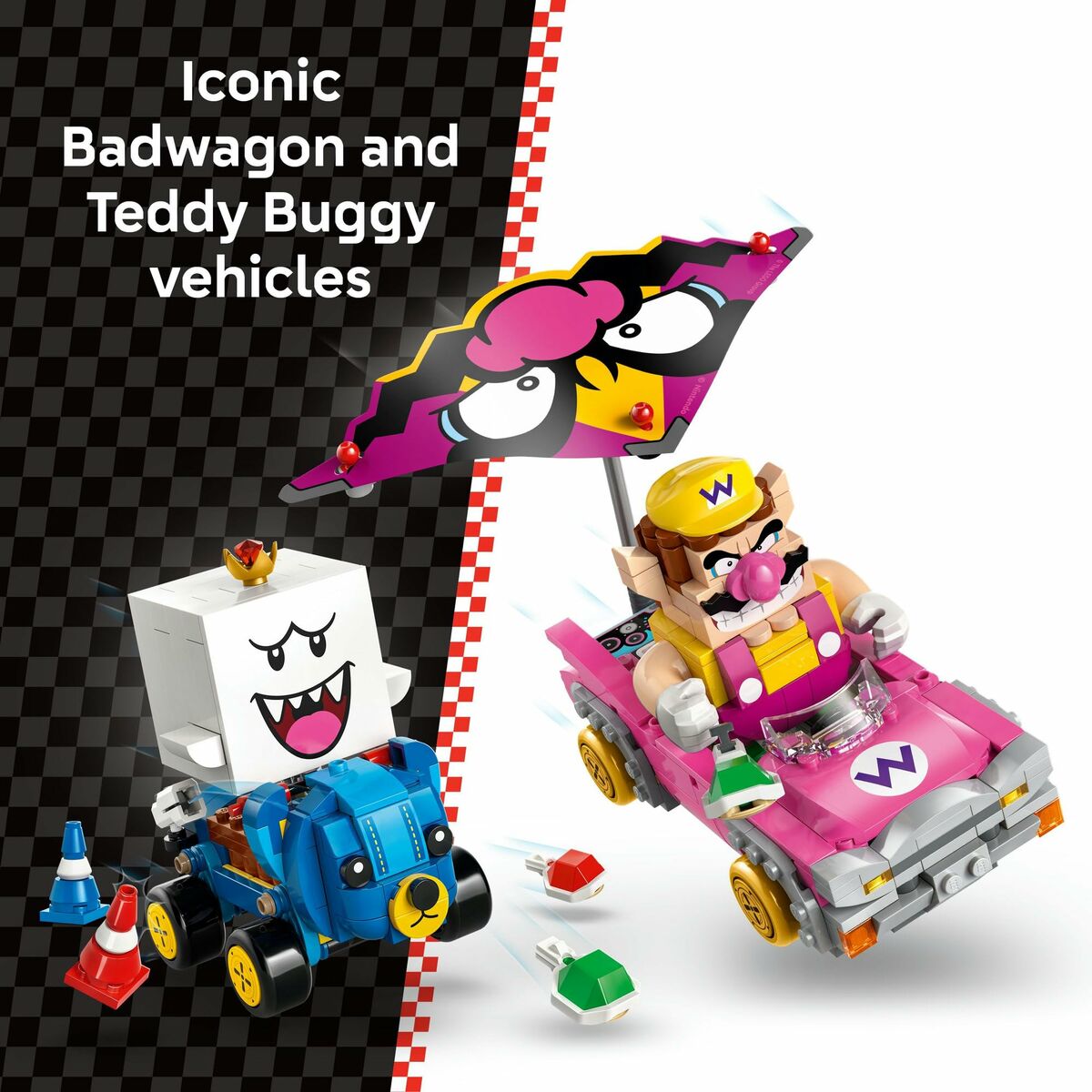 Set de Construcție Lego 72038 Wario and King Boo 512 Piese