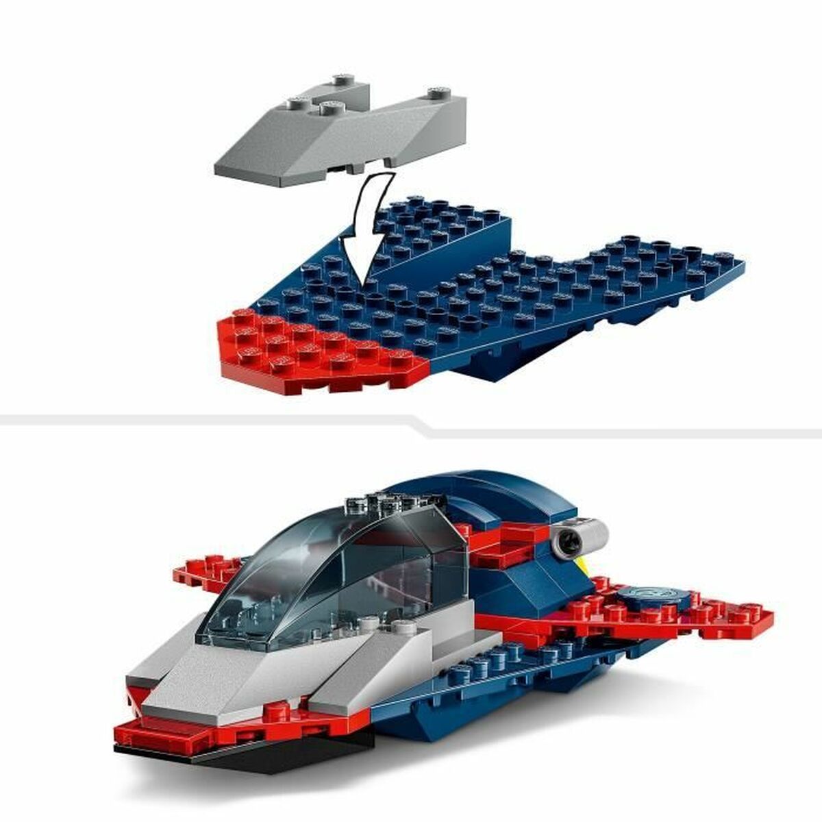Set de Construcție Lego 76319 Captain America VS Thanos 107 Piese