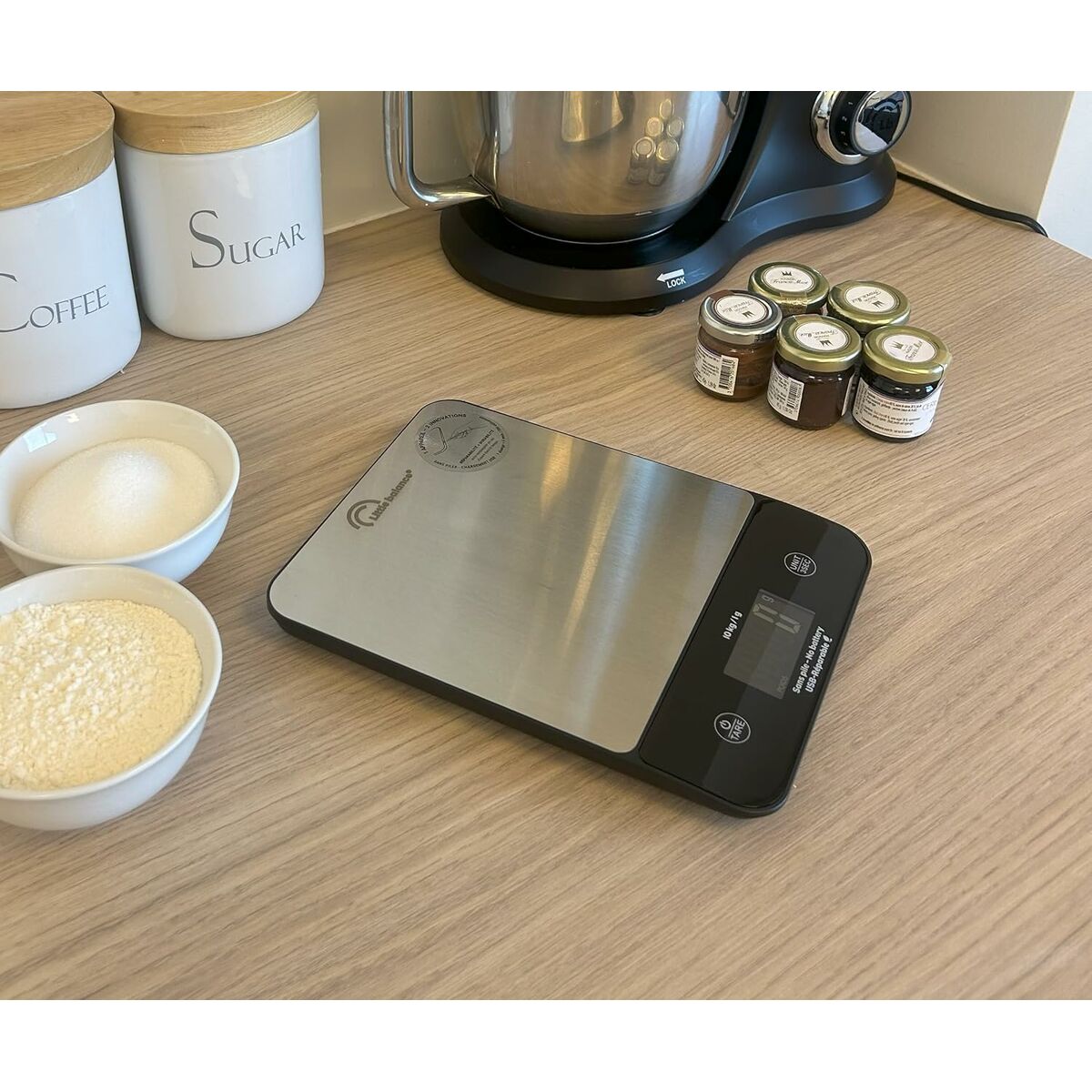 cântarul de bucătărie Little Balance 10 kg Argintiu 23,8 x 17,3 cm