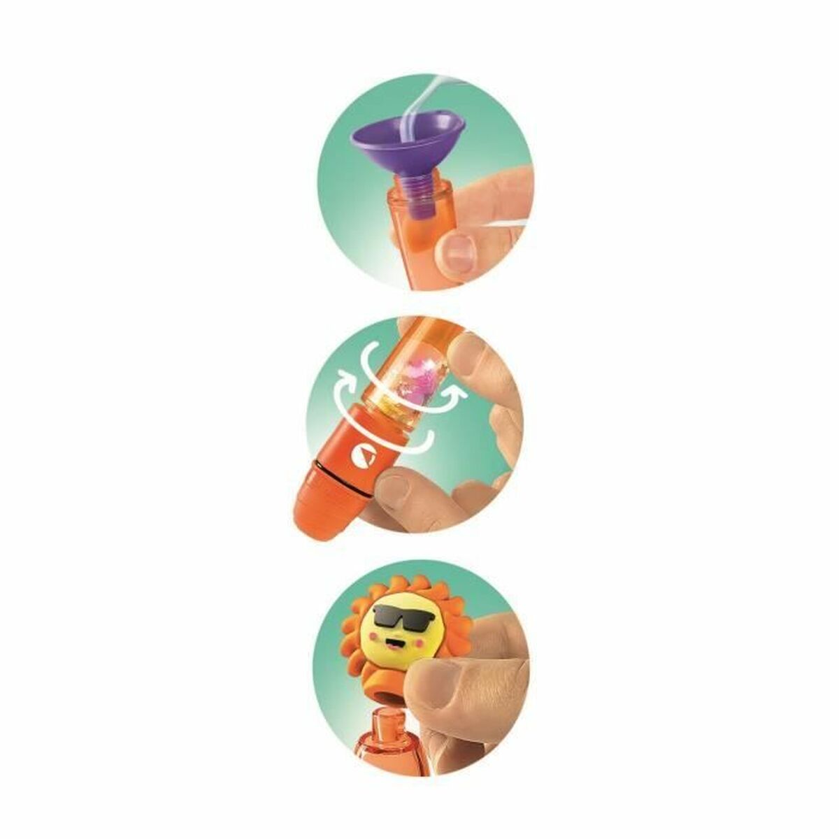 Set de Lucru Manual Clementoni Create your Highlighter Summer