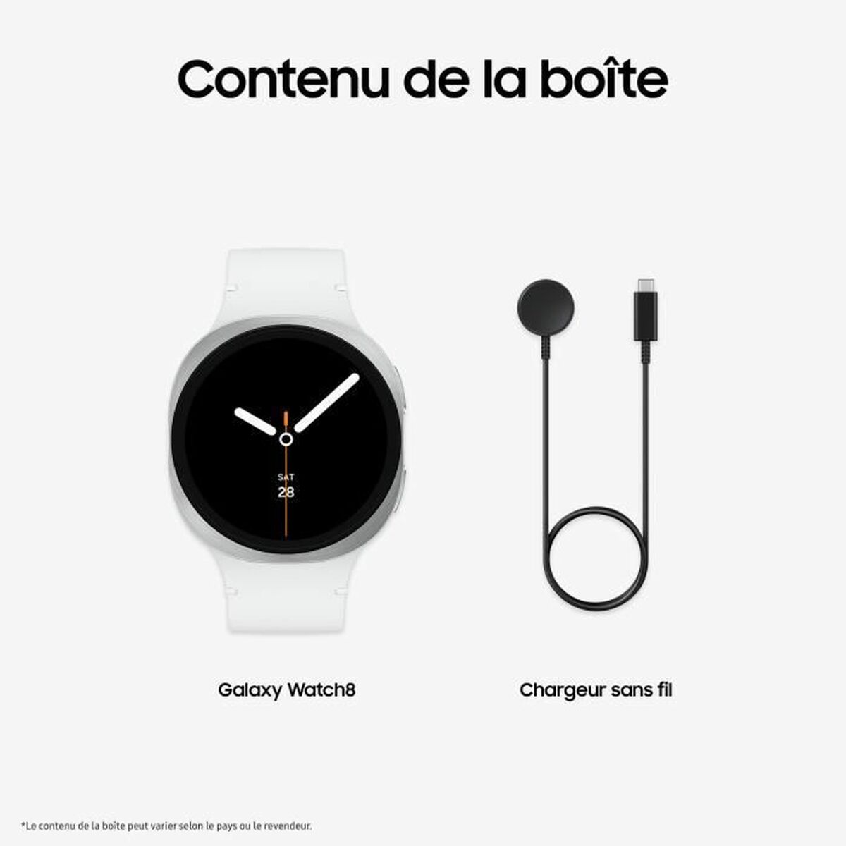 Smartwatch Samsung Galaxy Watch8 Argintiu 1,5'' Ø 44 mm