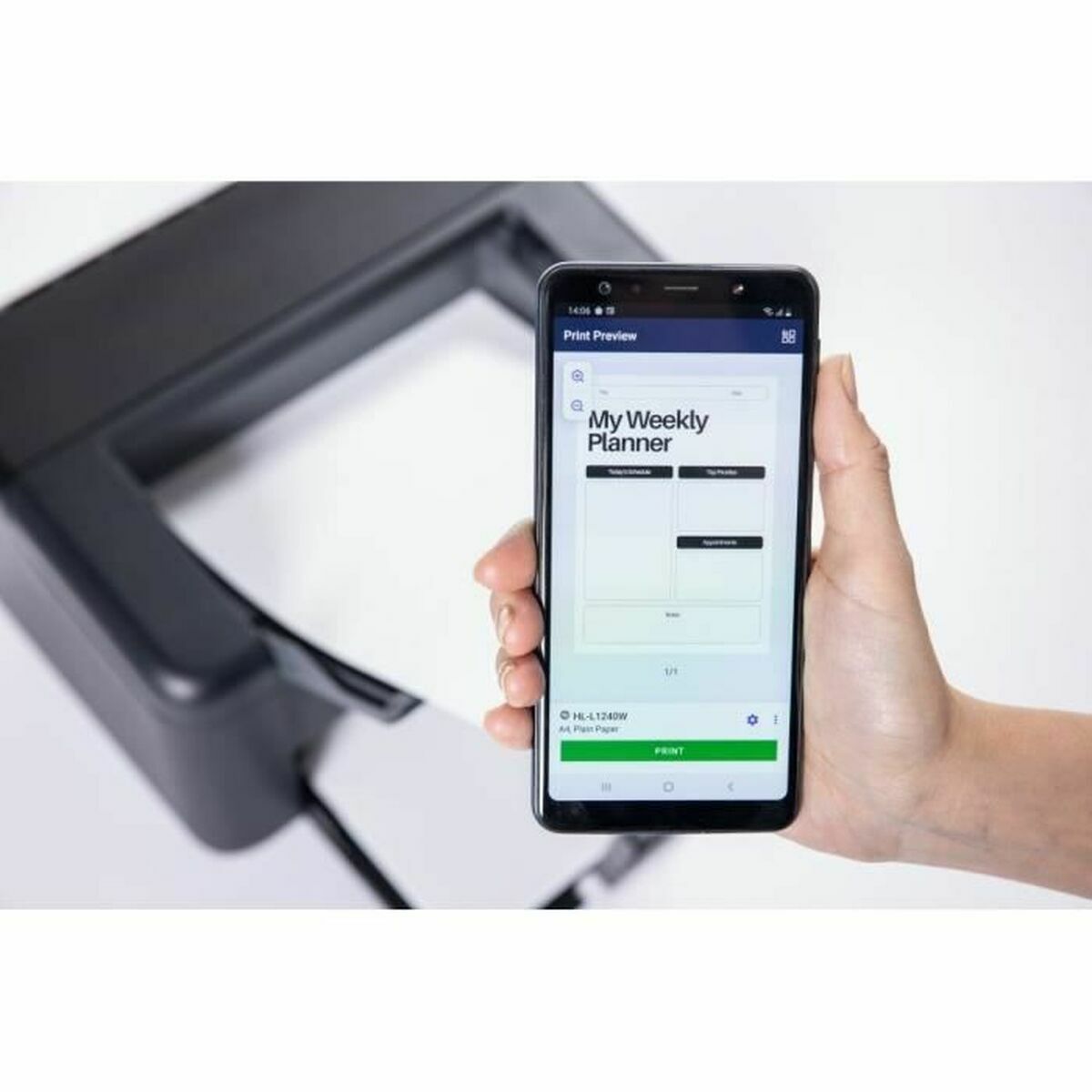 Imprimantă Laser Monocrom Brother HLL1240WRE1