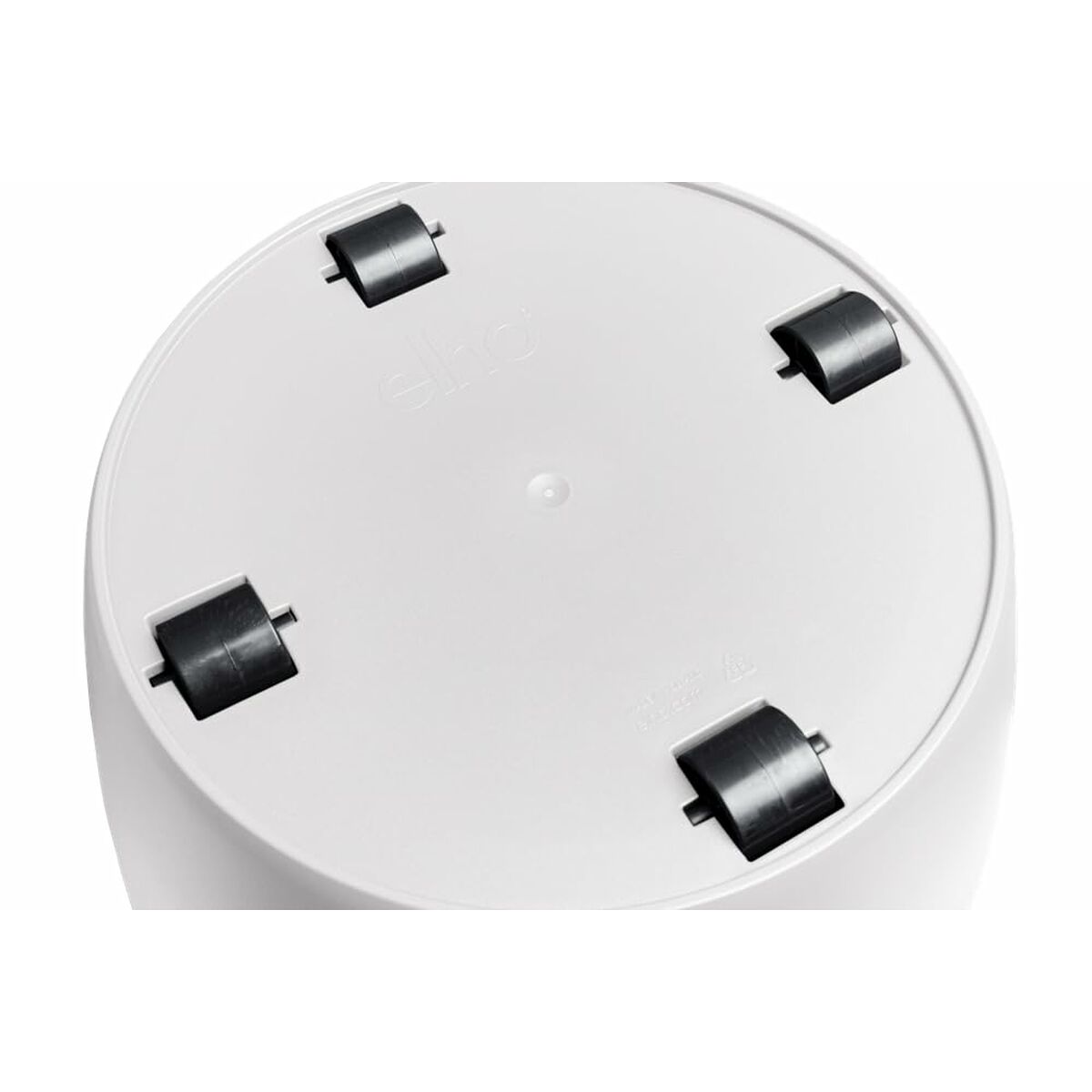 Set de ghivece Elho Alb Plastic Rotund 2 Piese