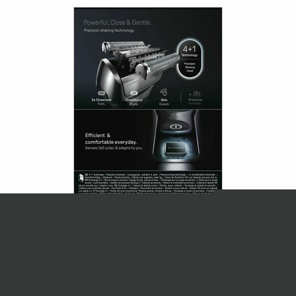 Aparat de ras electric Braun Series 8 8617S