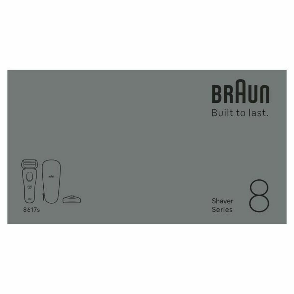 Aparat de ras electric Braun Series 8 8617S