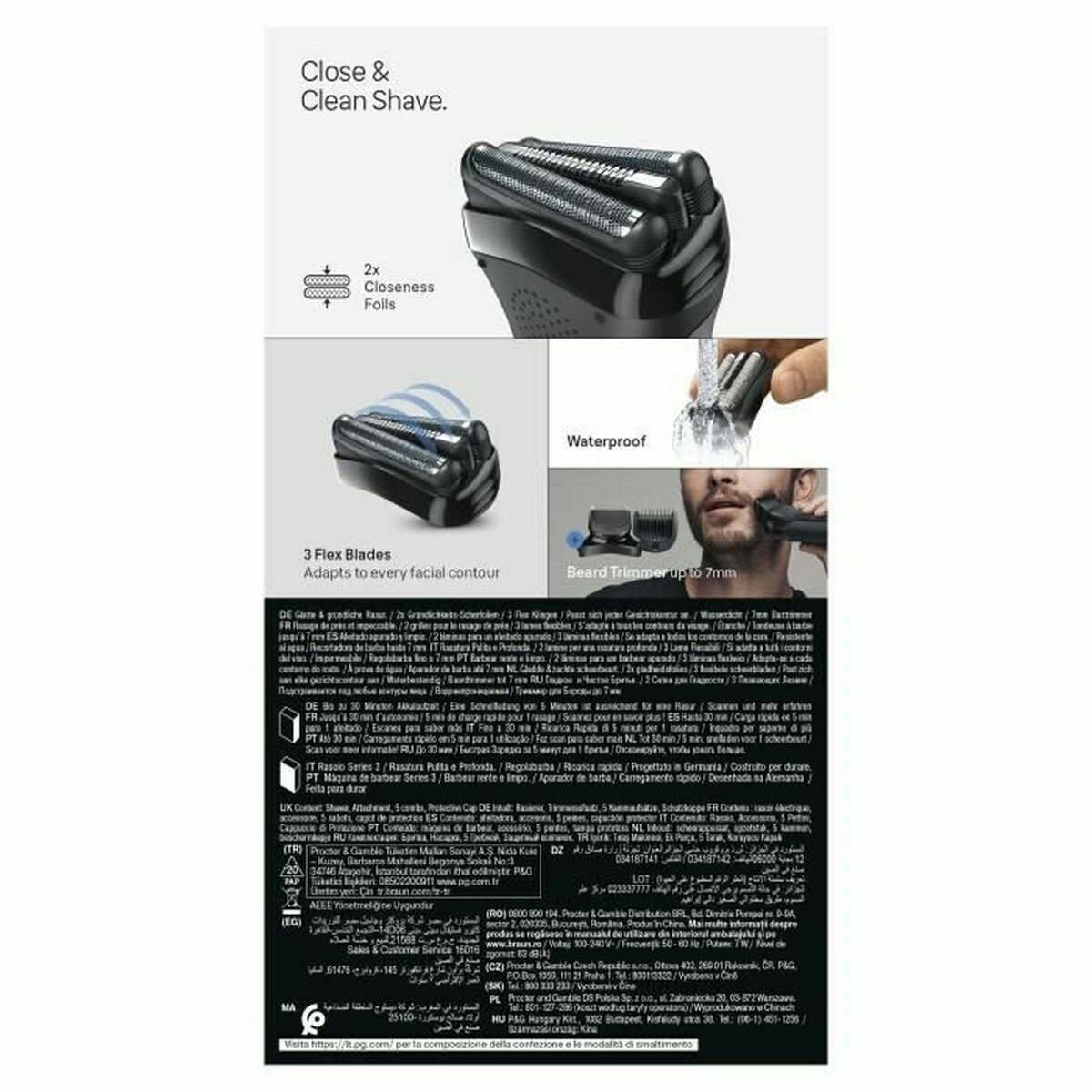 Aparat de ras electric Braun Series 3