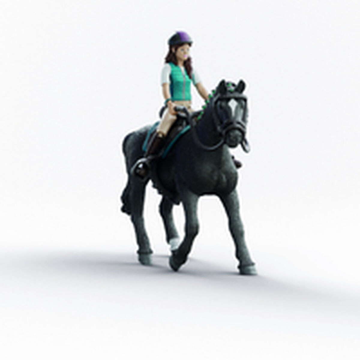 Figurină Schleich Horse Club 42712 Lisa & Storm 8 x 15 x 18 cm 19 X 10 X 17 CM