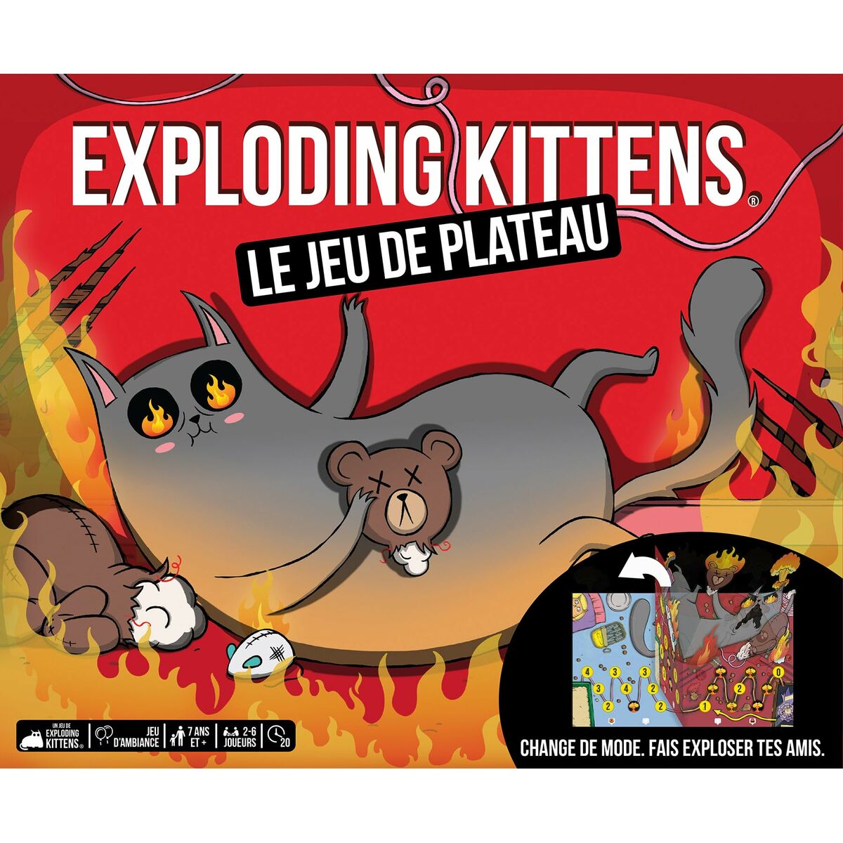 Joc de Masă Asmodee Exploding Kittens 31 x 8 x 26 cm