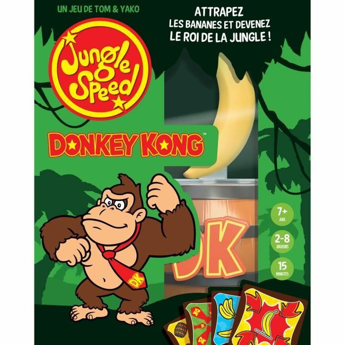 Joc de Masă Asmodee Jungle Speed Donkey Kong 20 x 11 x 37 cm