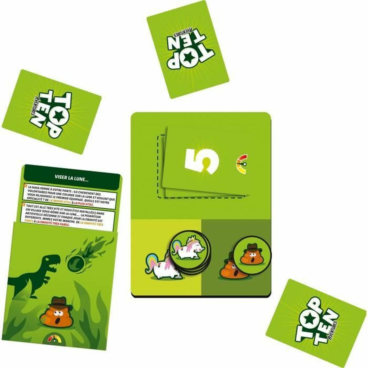 Joc de Masă Asmodee Top Ten Adventures