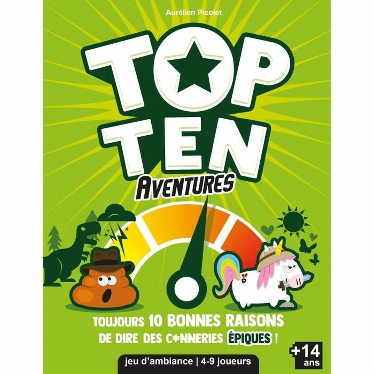 Joc de Masă Asmodee Top Ten Adventures