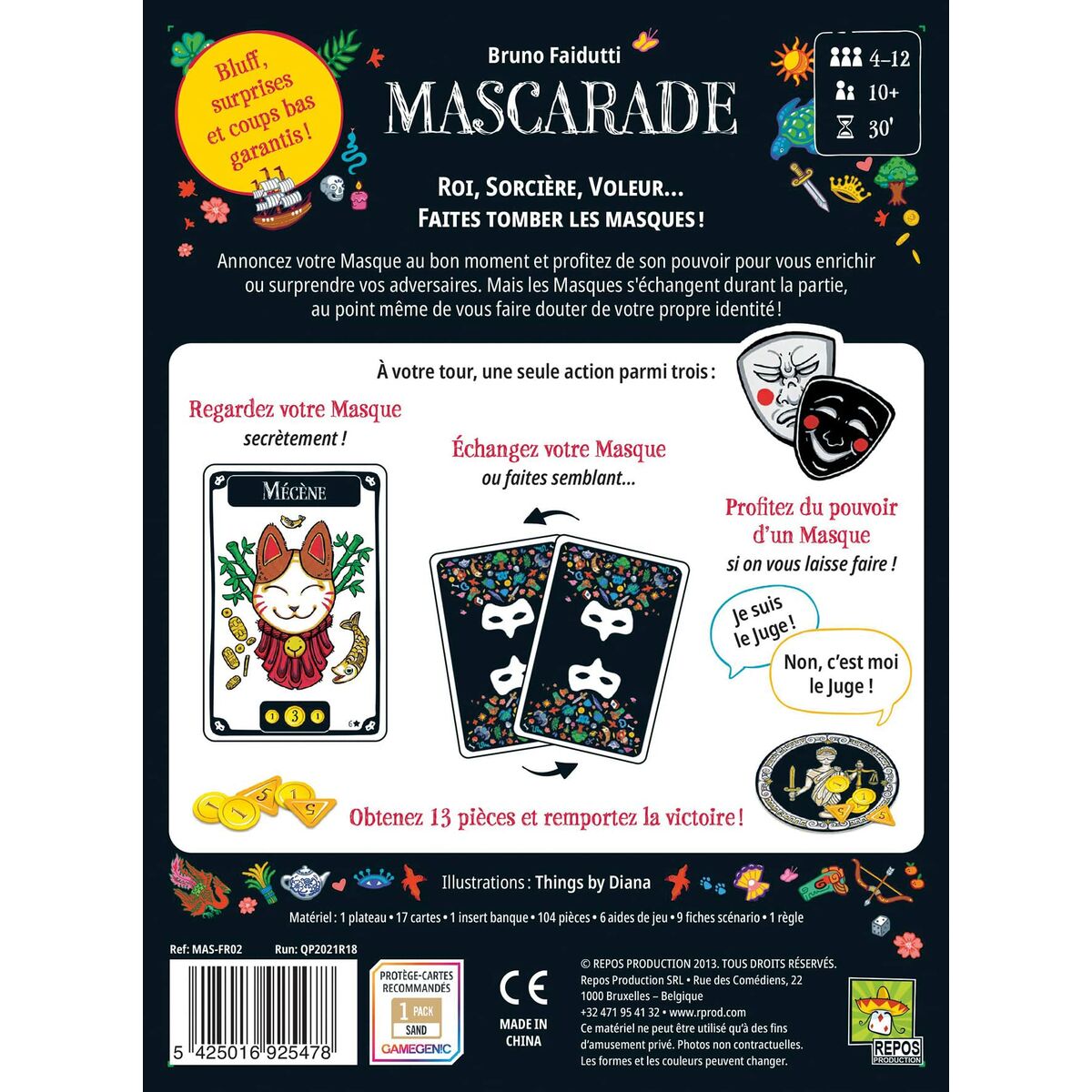 Joc de Masă Asmodee Mascarade