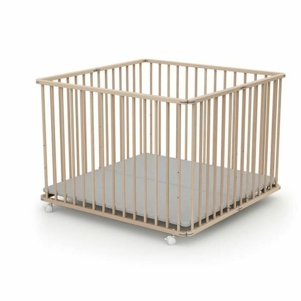 Loc de joacă WEBABY 100 x 100 cm Bej